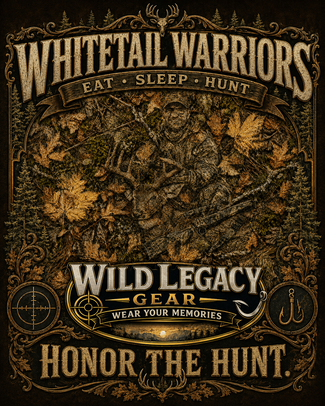 The ready-made Whitetail Warriors design